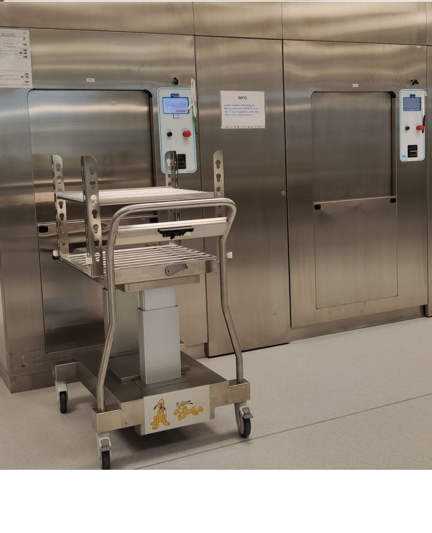 Autoclave Horizontal TBT - central